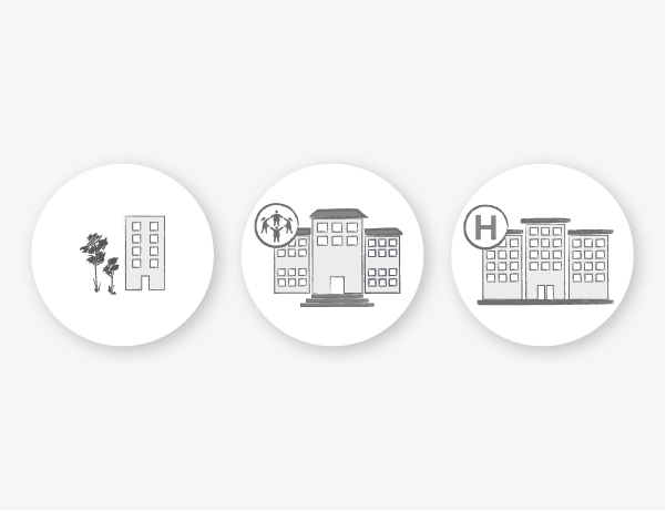 Безопасность детских, общественных мест и на высоких этажах.