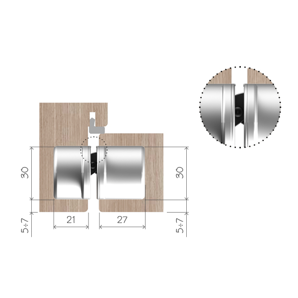 AGB - Eclipse 2.1 - Door hardware