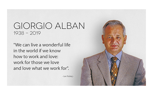 GIORGIO ALBAN: 1938-2019