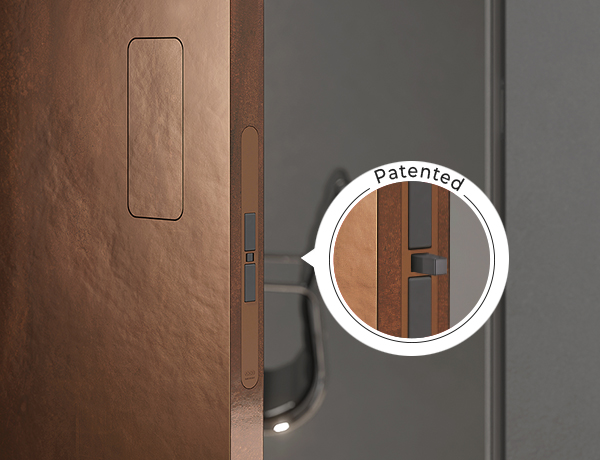 Complete system with magnetic door catch