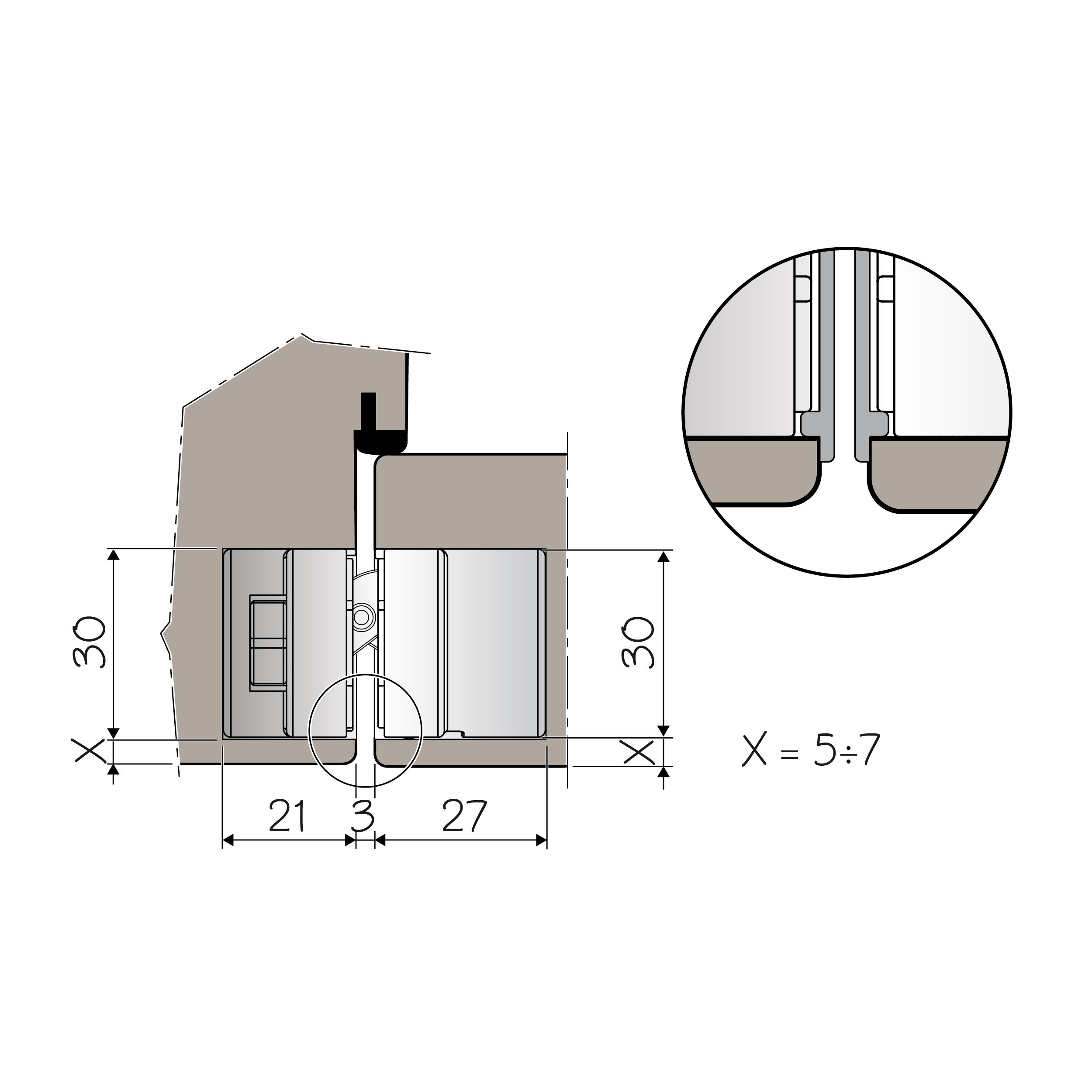 AGB - Eclipse 2.2 - Door hardware