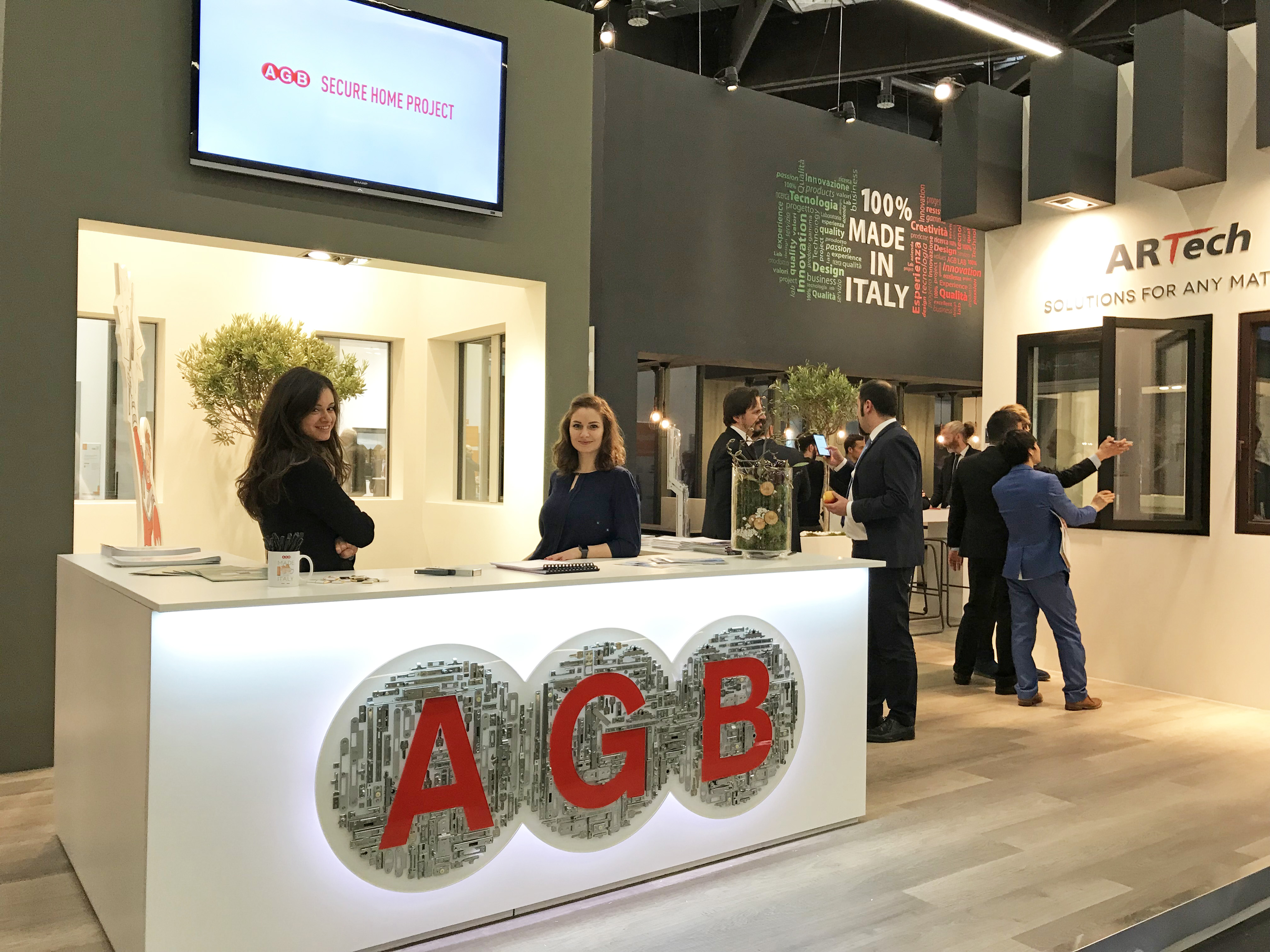 Успех на стенде AGB на Fensterbau 2018