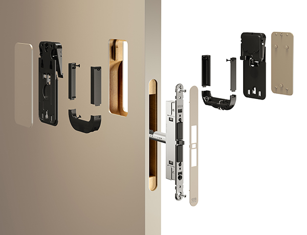 Locking system with concealed activation