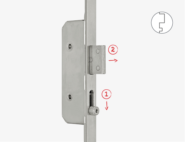 Версия с регулируемыми роликовыми цапфами